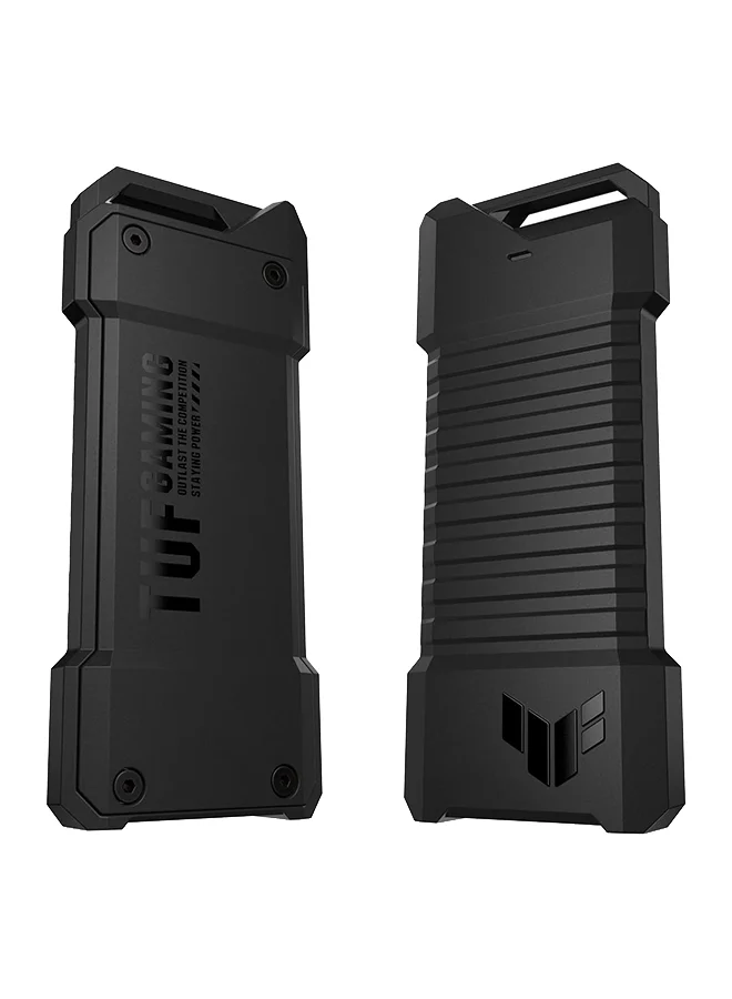 Premium External Dual M.2 NVMe PCIe SSD Enclosure USB-C SATA Adapter with Q-Latch Tool-Free Installation and IP68 Water Resistance (Black) lpham