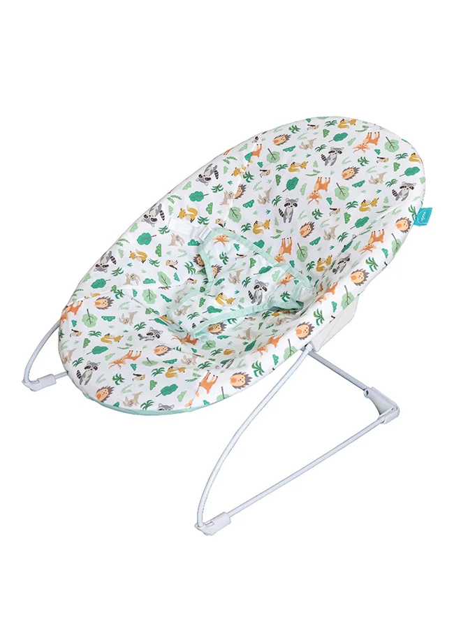 Moon Baby Bouncer and Swing Seat with Balance Support (Green, 1 Pack) m7fmx