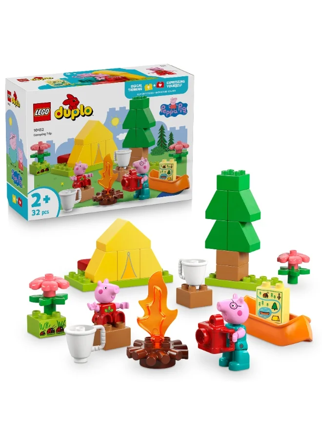 Building Blocks Camping Adventure Playset Educational Construction Toy for Toddlers (32 Pieces) aahgu