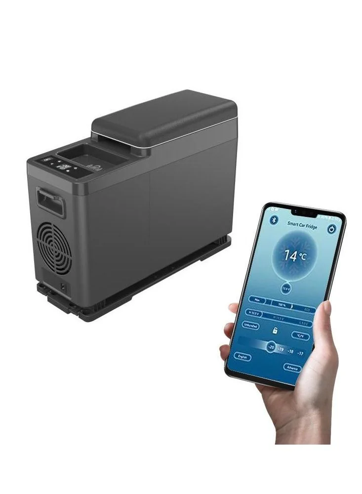 Crony CF8 Portable Vehicle Refrigerator 8L Car Freezer Cooler and Warmer with Smart APP Control (8L) br4ej