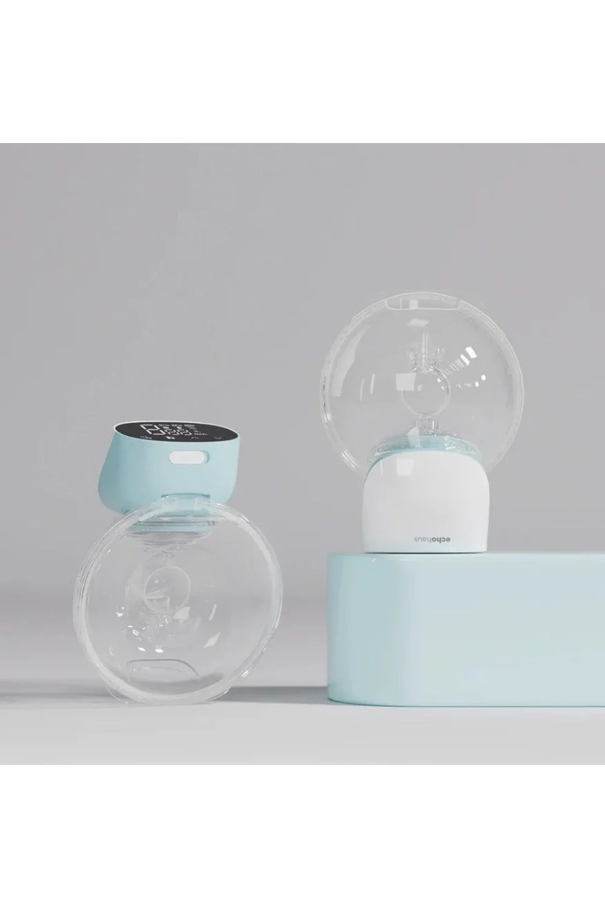 Echohaus Wearable Breast Pump Rechargeable Cordless Hands-Free Milk Extractor (Single Pack) 5vq37