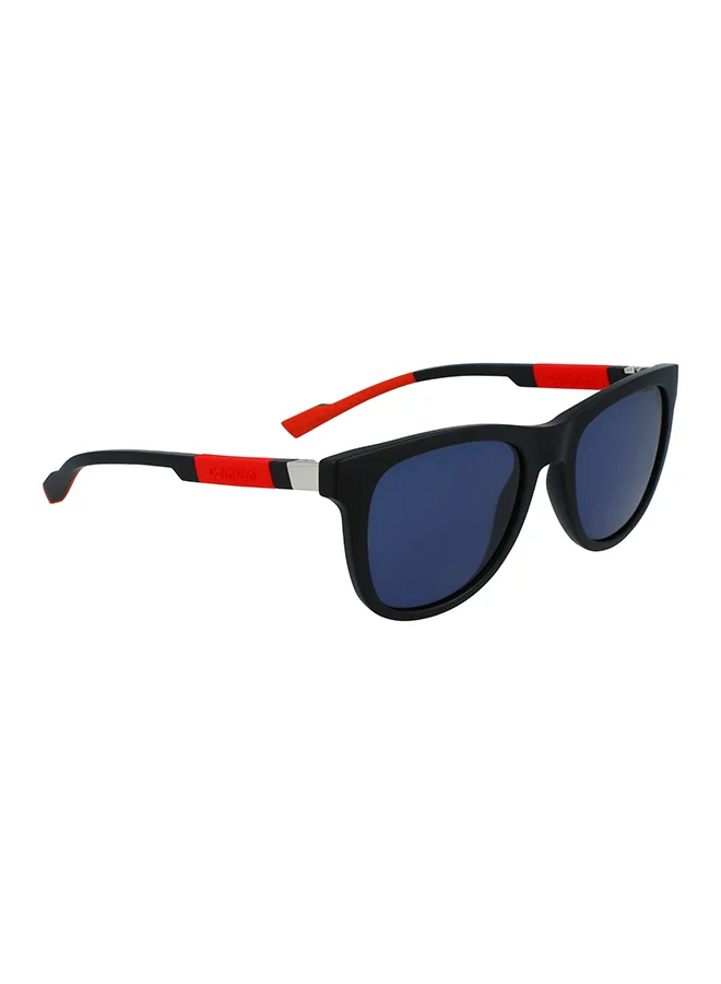 Premium Rectangular Sunglasses for Men Lightweight UV Protection Eyewear (Black, 53 mm) pspqn