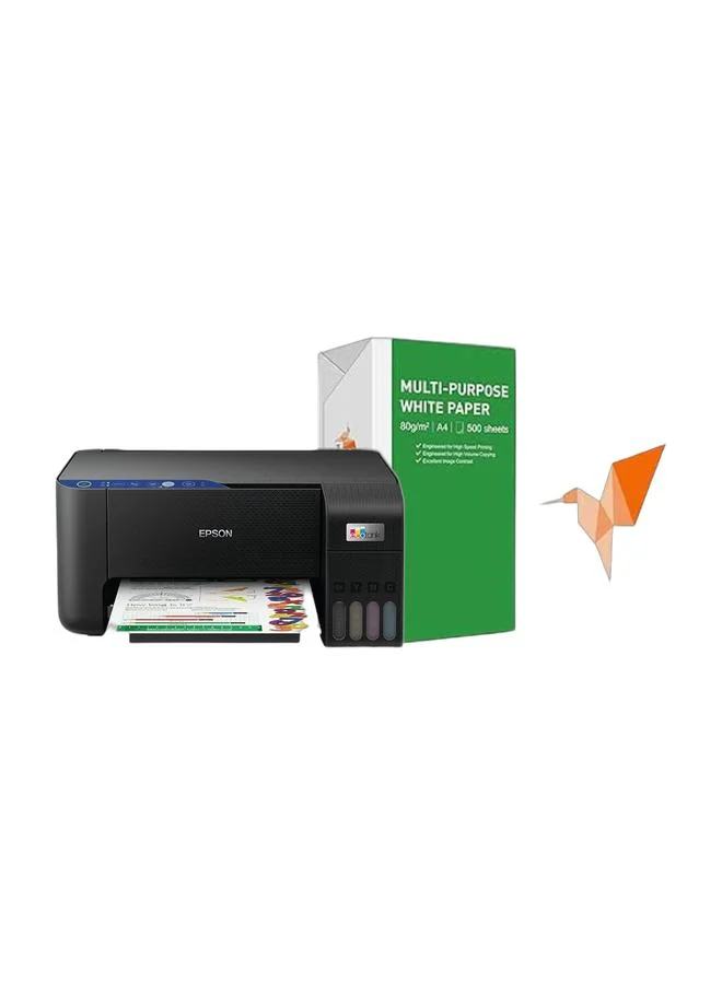 Premium All-in-One Ink Tank Printer with WiFi Connectivity and A4 Paper Support (A4, Colour) 3c7rr