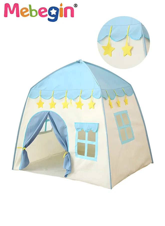 MEBEGIN Kids Portable Pop-Up Playhouse Tent, Durable Oxford Fabric Indoor and Outdoor Play Tent for Garden and Beach (130x100x130cm) 9r13q