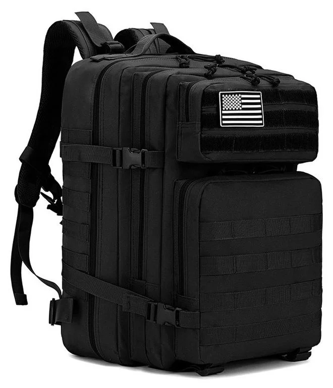 Premium Tactical Backpack 45L Molle Assault Rucksack for Outdoor Hiking Camping and Mountaineering (45L) h44t1