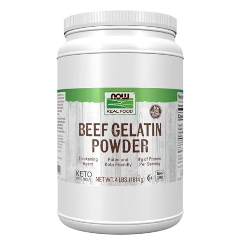 Beef Gelatin Powder Natural Thickening Agent Premium Protein Source (1.81 kg) qy3ne