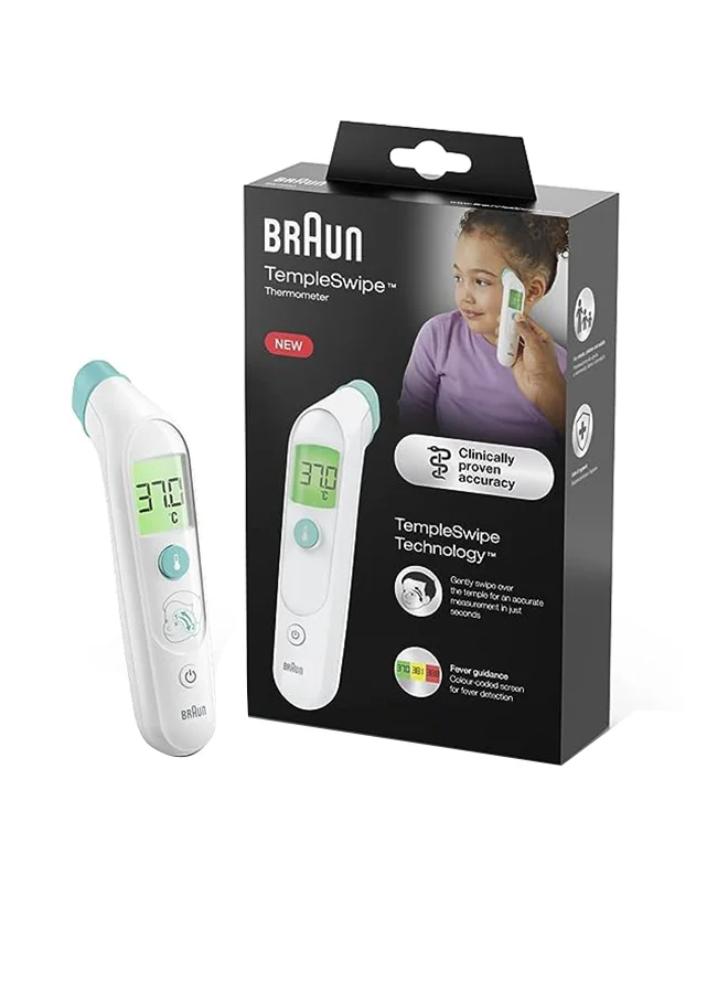 Premium Digital Forehead Thermometer Non-Contact Infrared Sensor for Accurate Temperature Monitoring (1 Piece) v1wlp