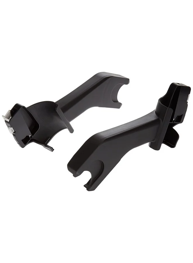 Premium Car Seat Adapter for Compact Strollers (Click & Go System, Black, 1 Piece) jmfex