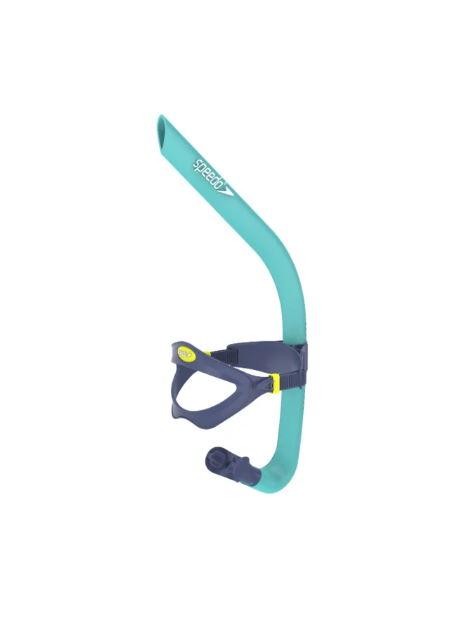 Premium Center-Mount Swimming Snorkel for Professional Training (Arctic Blue, One Size) 0mgc2