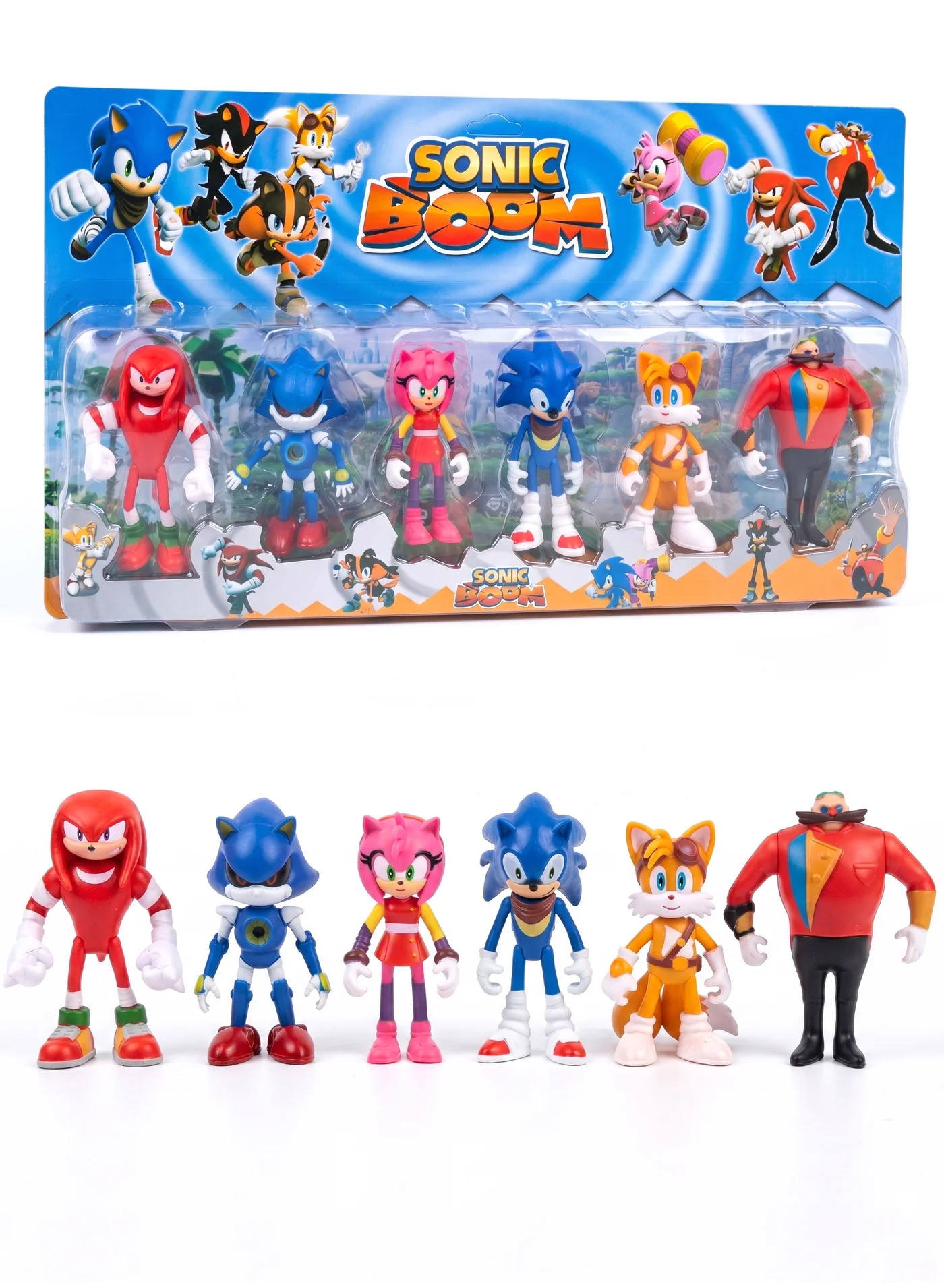 Premium Action Figure Playset 6-Piece Character Collection (11.5 cm) Durable Articulated Collectible Toys for Kids and Fans a2gkr