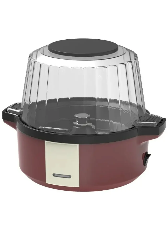 Premium Electric Popcorn Maker 700W Fast Heating Stirring Machine with Nonstick Plate (2.5L Capacity) pkh63
