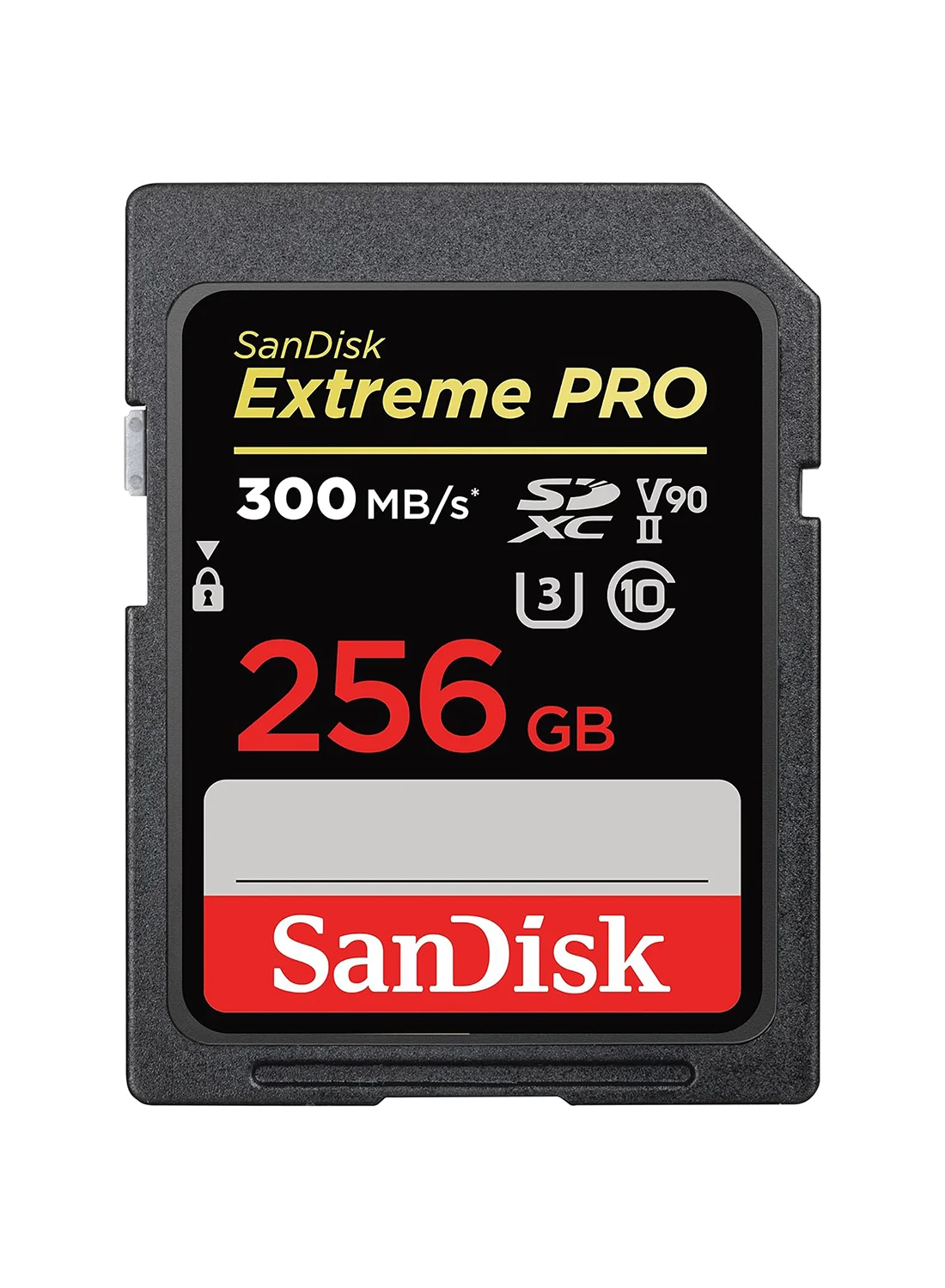 Premium High-Speed SDXC Memory Card UHS-II V90 Professional Grade for 8K Video Recording (256 GB) kq2ly