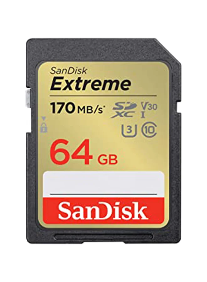 Premium SDXC UHS-I Memory Card 64GB High-Speed Data Storage for 4K UHD Video Recording naebb