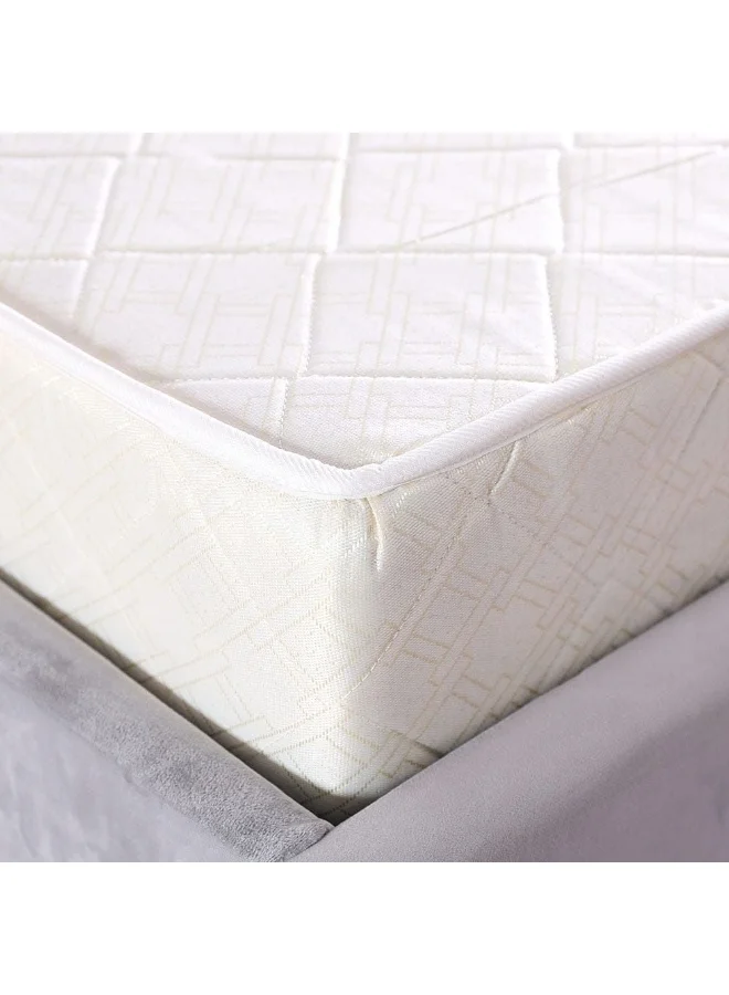 Danube Home Spine Fit Orthopedic Mattress Firm Support Pressure Relief (Cream, 200x90x15 cm) gxghm