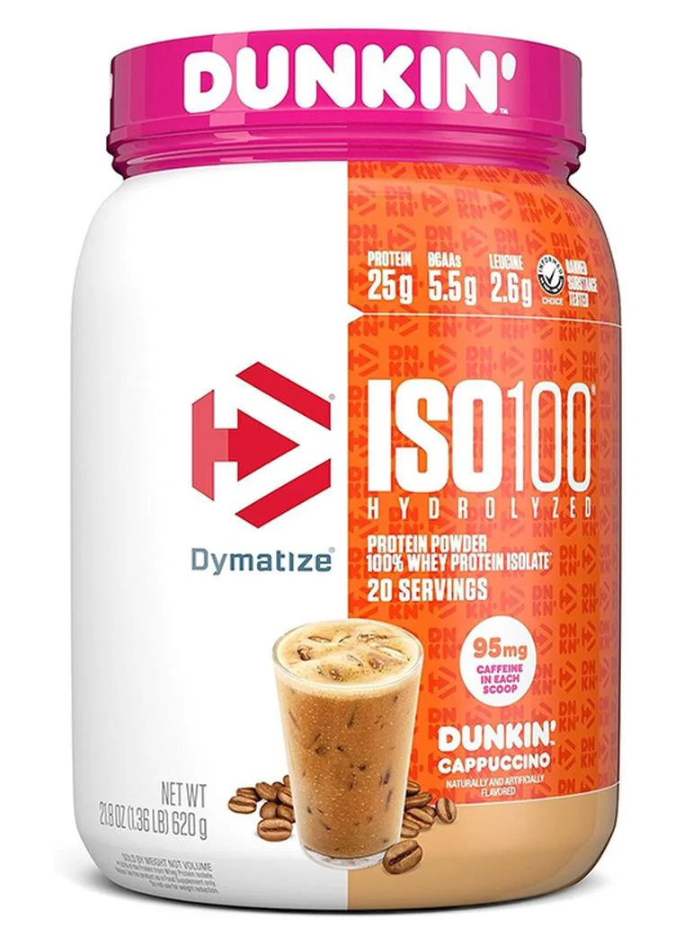 Premium Whey Protein Isolate Powder Cappuccino Flavor (25g Protein, 5.5g BCAAs, 20 Servings) zcxdk