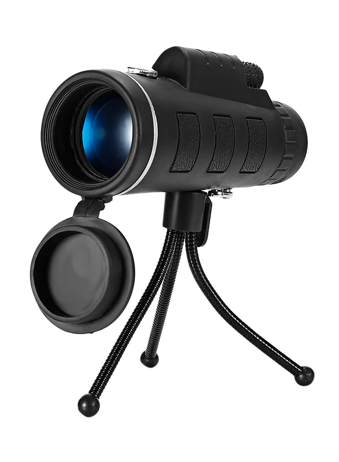 Neutral Monocular Telescope HD Camping Scope with Compass Phone Clip and Tripod (12x50mm) m3by2