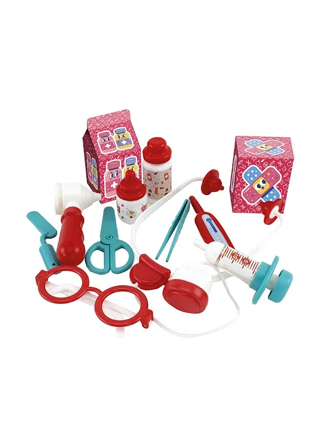 Chicos Medical Play Set Educational Role-Play Toy Kit for Kids (15-Piece Set) 17gdl