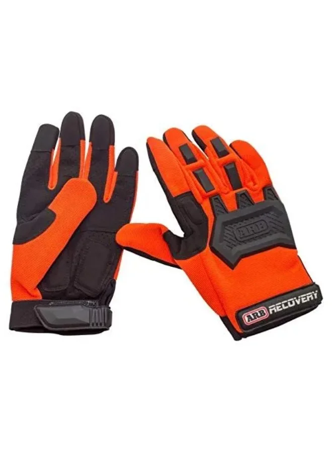 Premium Off-Road Recovery Gloves Heavy-Duty Protective Gear for Automotive Winching and Trail Maintenance (One Size) n0t4d
