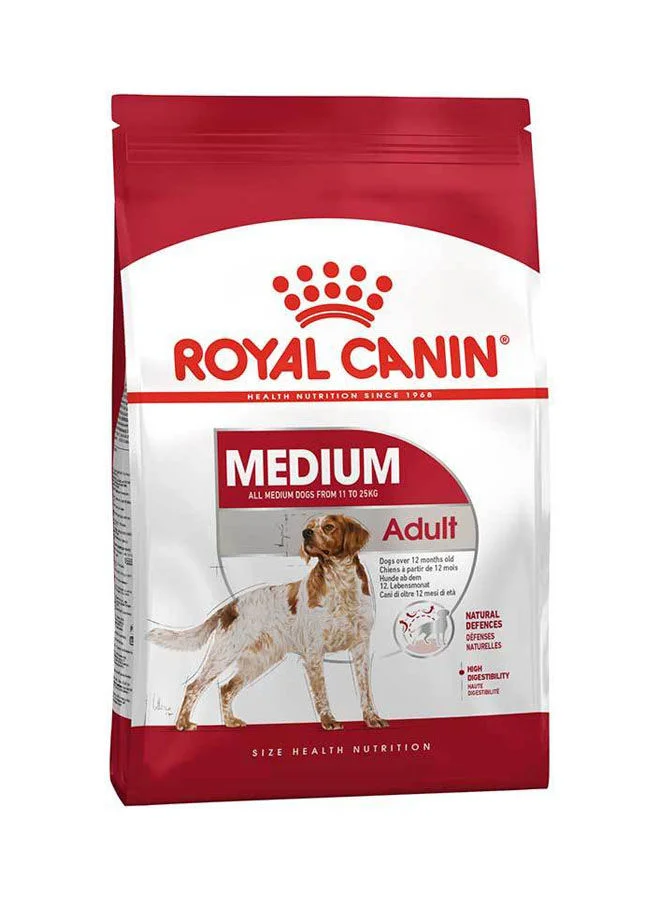 Premium Medium Breed Adult Dry Dog Food Balanced Nutrition (4 kg) mm1e6