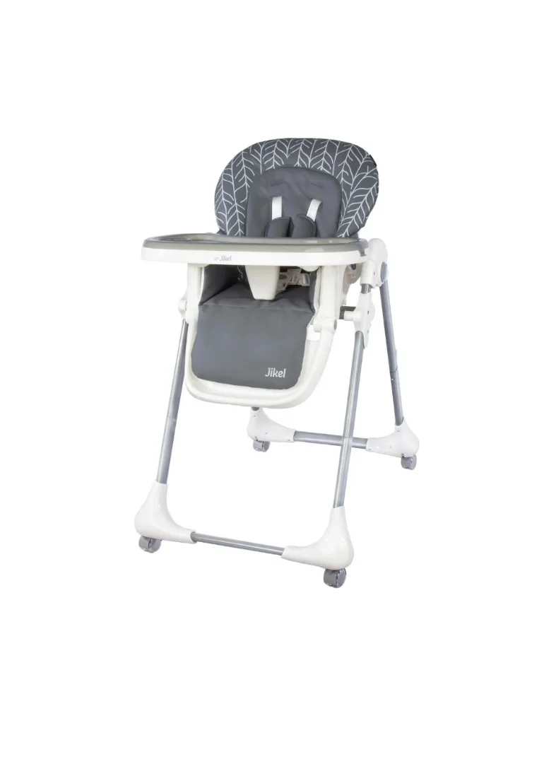 Jikel Tron Adjustable Highchair for Infants and Toddlers (Cool Grey) vu6va