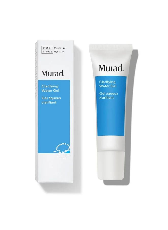 Clarifying Water Gel Lightweight Facial Moisturizer for Face Neck and Chest (60 mL) tdqqs