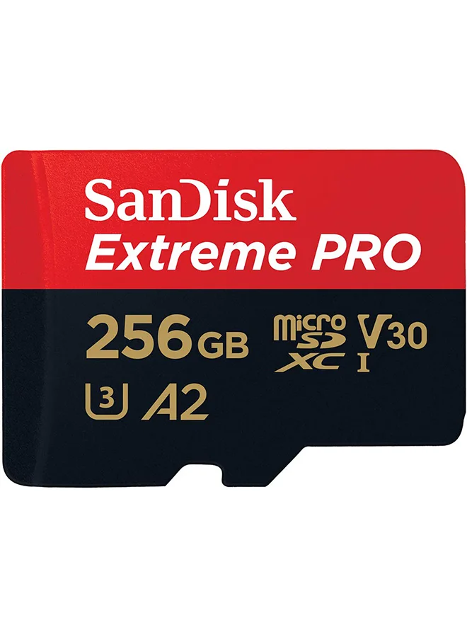 Premium High-Speed microSDXC Memory Card for 4K Video Recording, Compatible with Smartphones, Action Cameras & Drones (256 GB) mpj5w