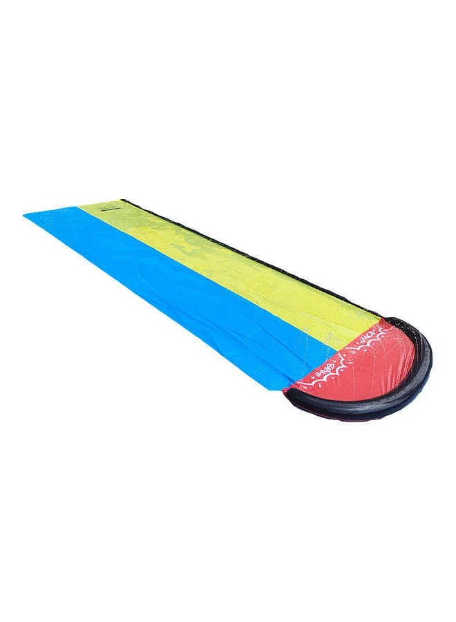 Kidle Double Surfboard Garden Water Slide Heavy-Duty PVC Racing Track (480x145cm) aofmq