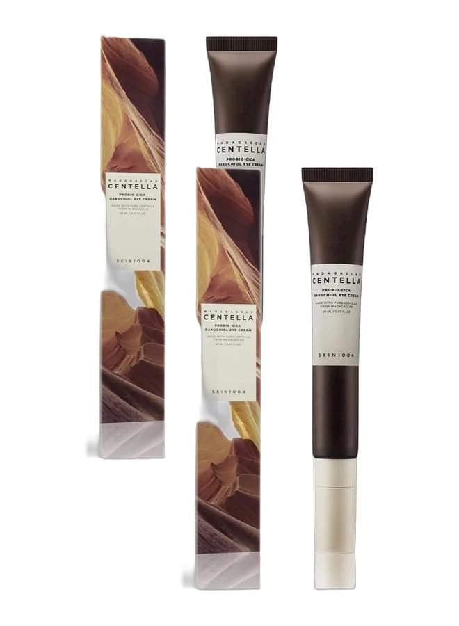 SKIN1004 Madagascar Centella Probio-Cica Bakuchiol Eye Cream (Pack of 2, 20 mL Each) 418g9