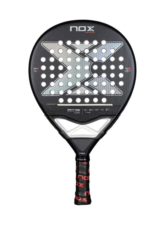 NOX AT10 Pro Cup Hard 2025 Padel Racket Premium Teardrop Professional Performance (Fiberglass) dpmfu