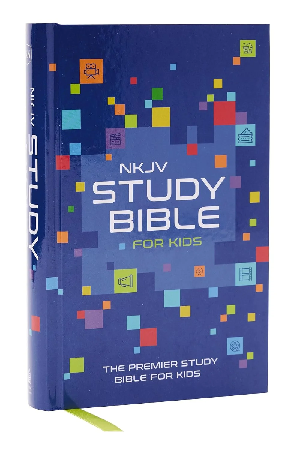 Childrens Study Bible New King James Version (NKJV) Illustrated Edition (Blue, Hardcover) p50fv