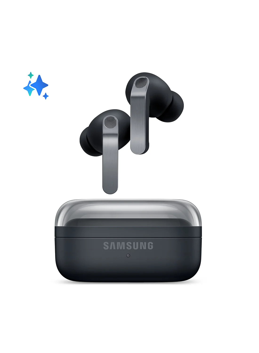 Ultra-HD Premium Wireless Earbuds with Adaptive Noise Control and Dual Speaker System (Black) dnxcd