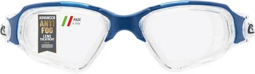 Premium Wide Vision Swim Goggles with Anti-Fog Lenses (Clear, Adult) f372d