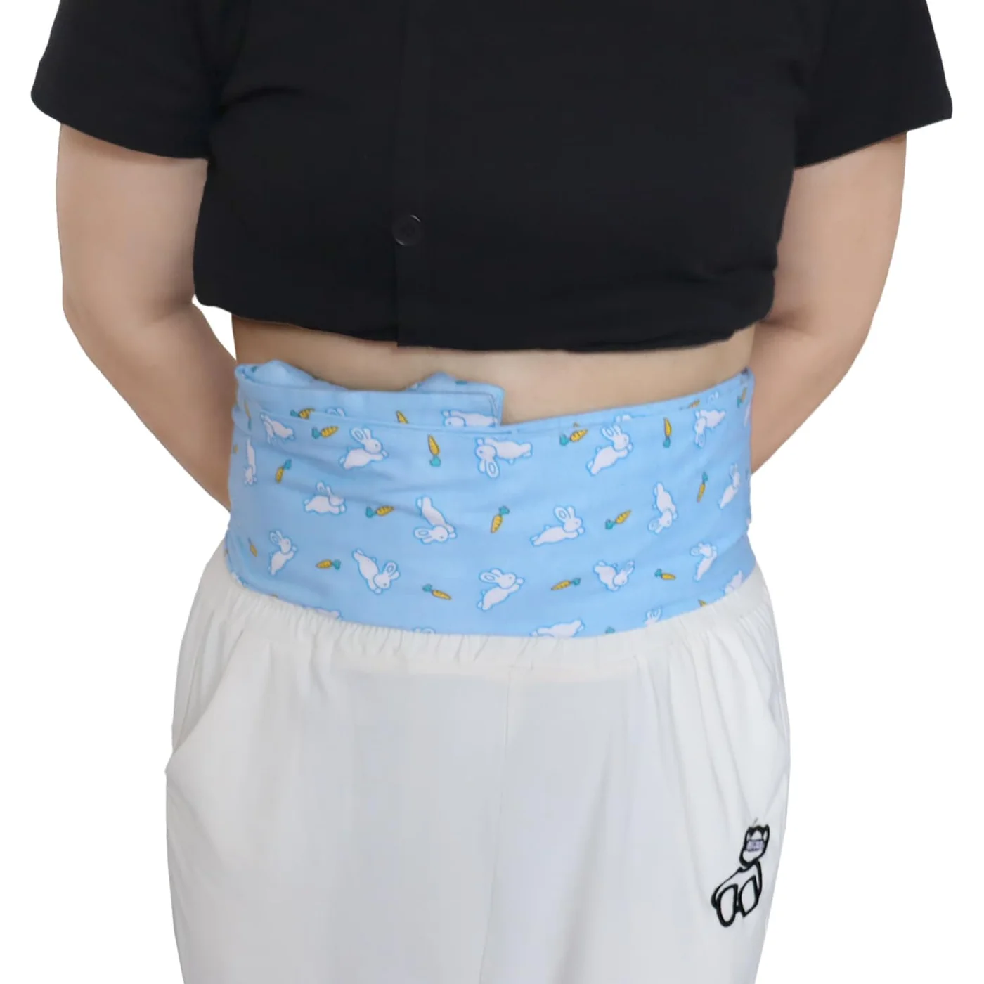 Rainbowstar G-Tube Feeding Support Belt with Protective Pouch (Adjustable, One Size) d6moq