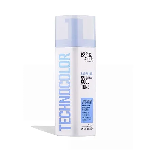 Technocolor Sapphire Express Self Tanning Foam for Fair Skin Tones (200 mL) 2ybst