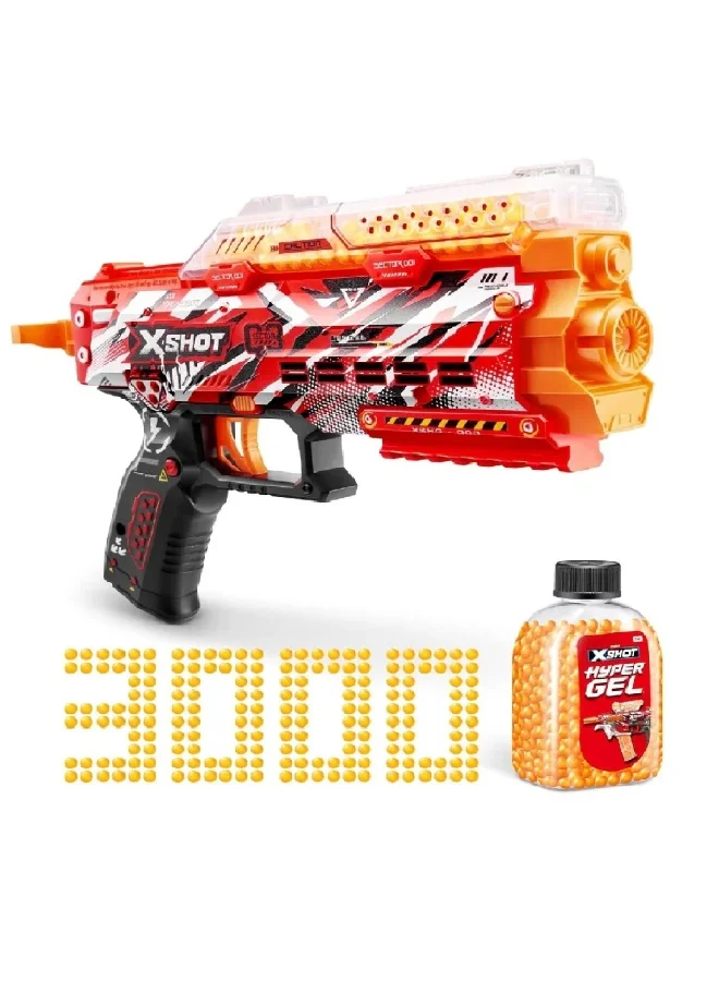 X-Shot Hyper Gel Stinger Blaster Mini Toy Set with 3,000 Gellets (Compact Size) ahwr2