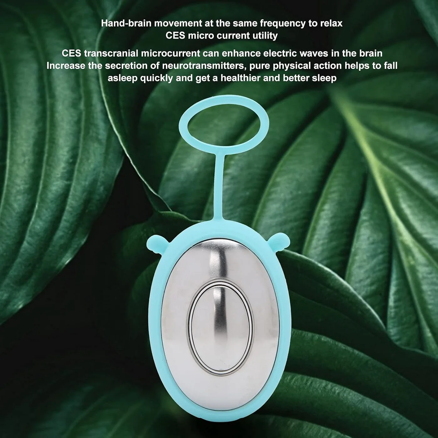 Woobles Intelligent Micro-Current Sleep Aid Device (Blue, 1 Unit) - Portable Relaxation and Wellness Aid for Daily Use vnaub