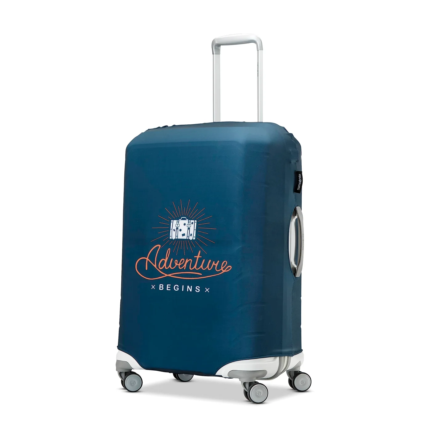 Premium Printed Luggage Protective Cover Durable Elastic Suitcase Protector (Medium) ksrlk
