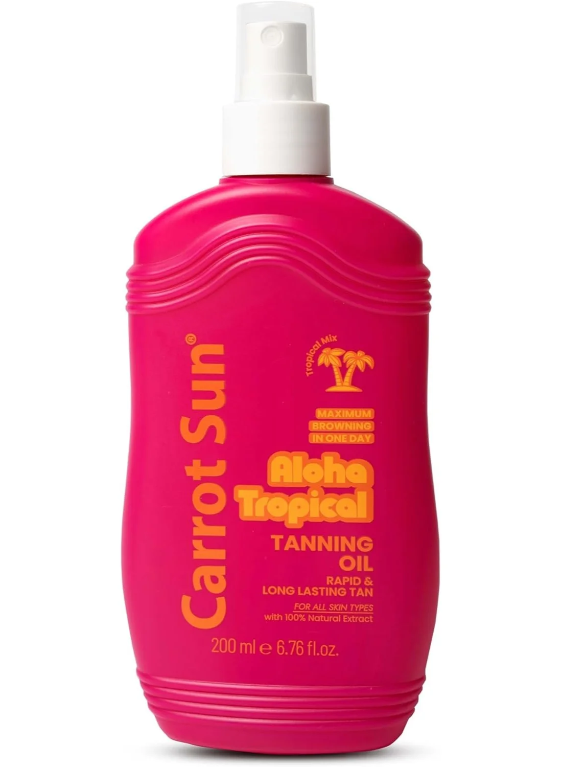 Carrot Sun Tropical Tanning Oil Premium Formula For Deep Golden Glow (200 mL) 2ce3b