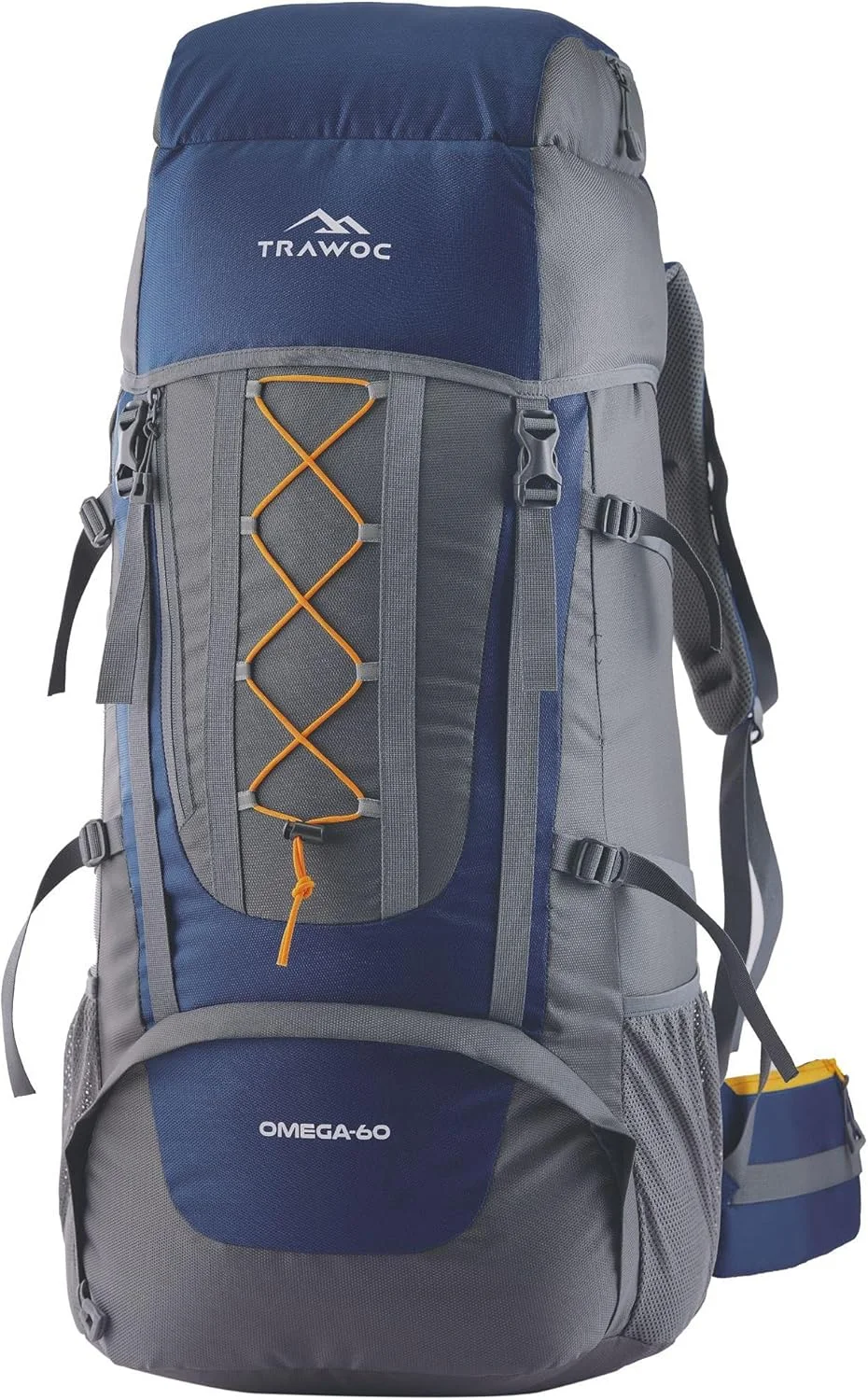 TRAWOC Omega 60L Hiking Rucksack Waterproof Outdoor Backpack for Camping and Trekking (60L) 7mh13