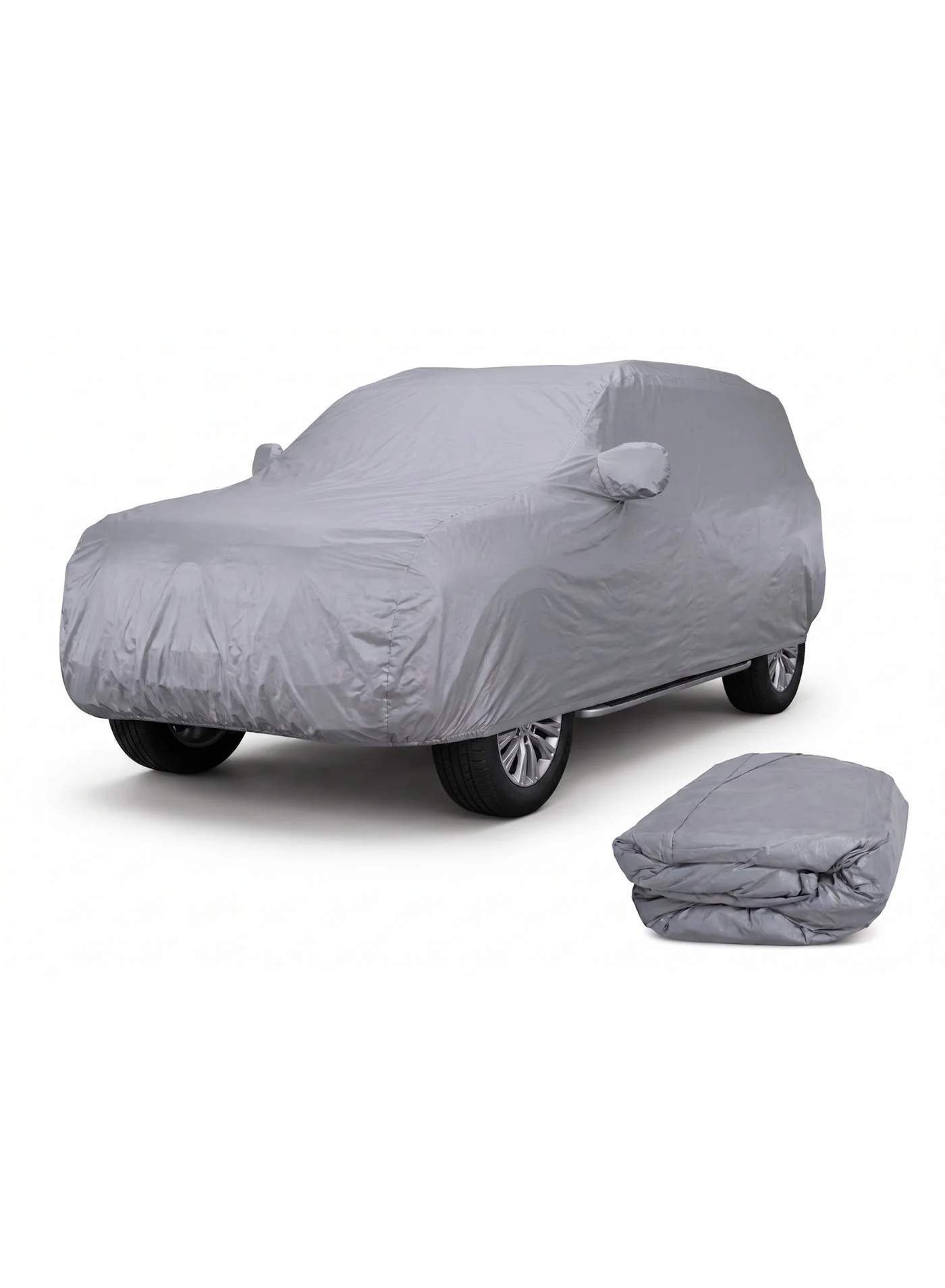 SolidX Car Body Cover for SUV All-Weather Waterproof UV Heat Shield Outdoor Protection (Universal Fit) yjtlr