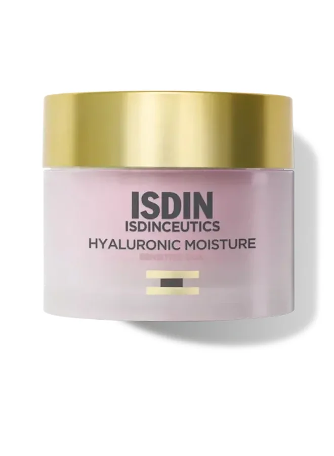 Hyaluronic Moisture Sensitive Skin Cream (50g) - Soothing Facial Moisturizer with Hyaluronic Acid for Reactive Skin chlgw
