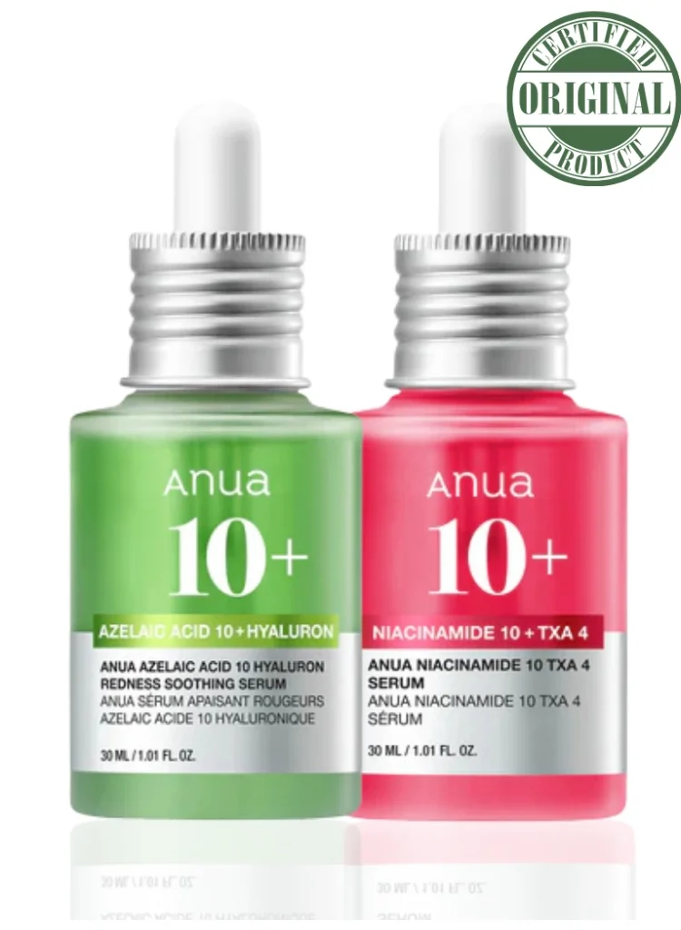 Anua Niacinamide 10% and TXA 4% Dark Spot Correcting Serum with Azelaic Acid 10% Soothing Formula (60 mL) jj345