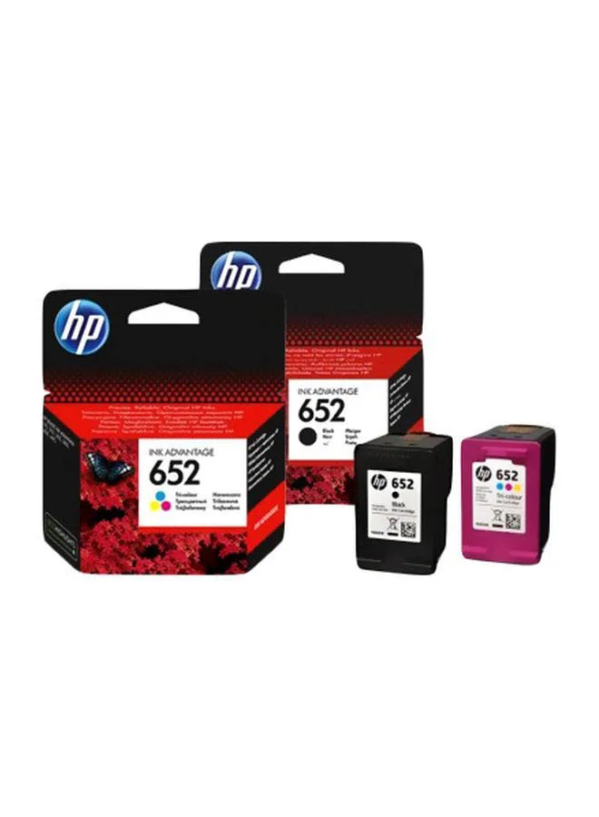 Premium Ink Cartridge Replacement Set for Printers (Black and Tri-color, 2-Piece Pack) eqg8v