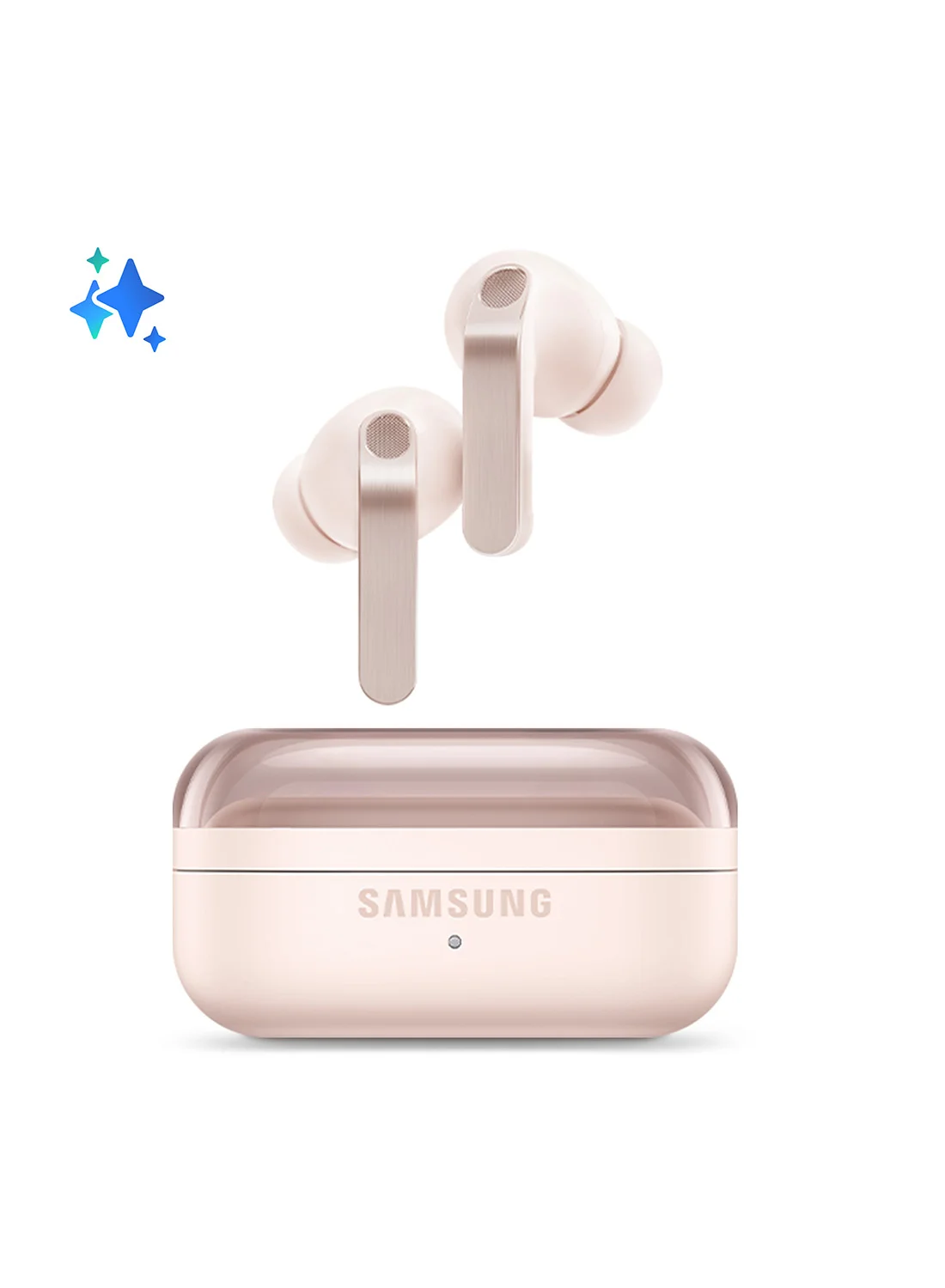 Premium Wireless In-Ear Headphones with Adaptive Noise Control and Dual Amp System (Pink Gold) sx4yj