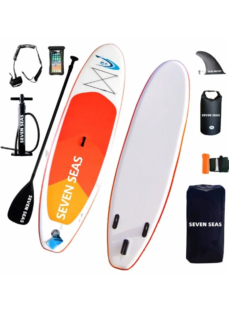SS WATER SPORTS Stand Up Paddle Board Premium Inflatable SUP (Red, 384 cm x 81 cm x 15 cm) 5pzmm