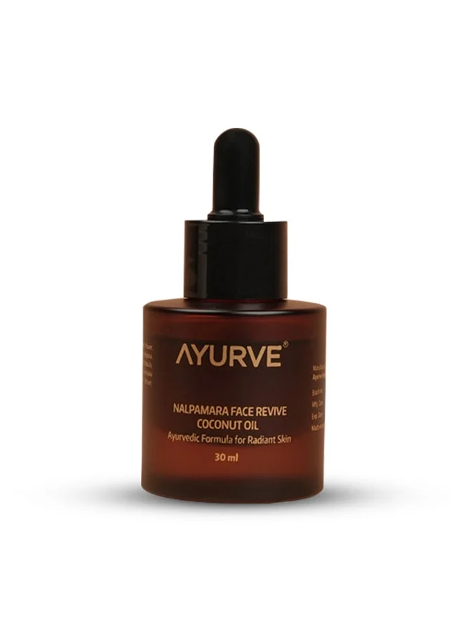 Ayurve Herbal Nalpamara Face Revive Oil Premium Ayurvedic Skin Brightening Formula (30 mL) 3abzr