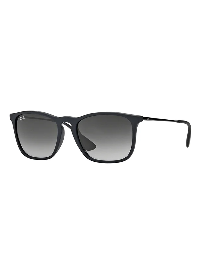 Premium Full Rim Square Sunglasses for Men Lightweight Durable Frame (Black, 54 mm) 34gqw