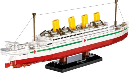 Historical Collection HMHS Britannic Model Ship Building Set (Premium Construction Kit for Hobbyists) r4ebw