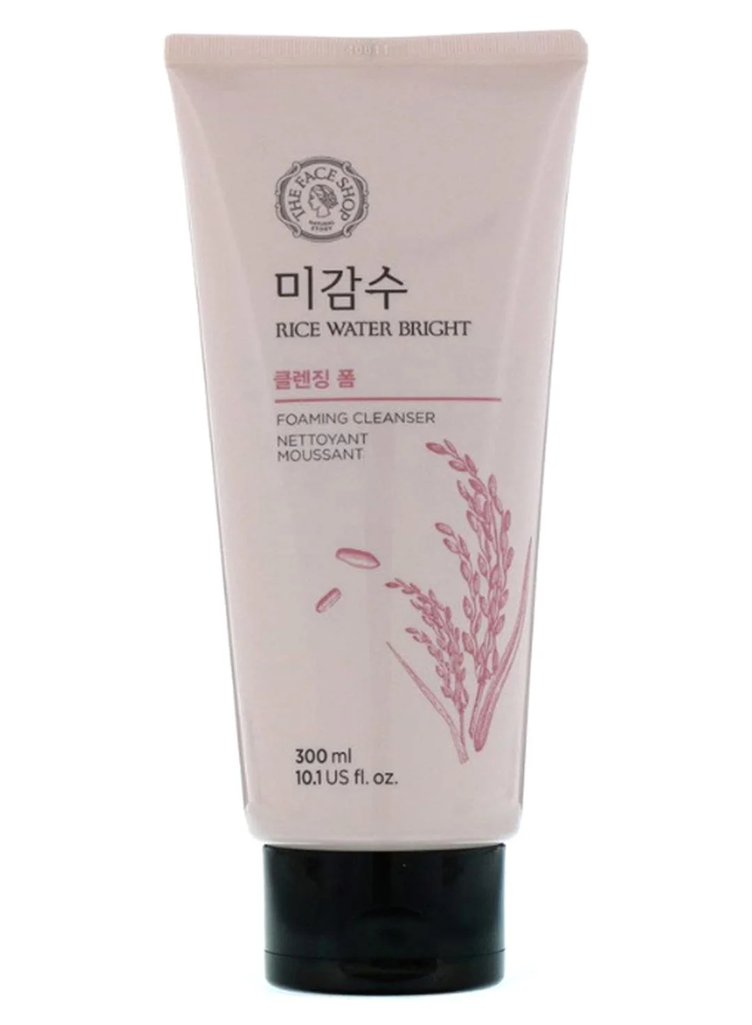THEFACESHOP Rice Water Bright Foaming Cleanser Premium Facial Wash for Radiant Skin (300 mL) iewd3