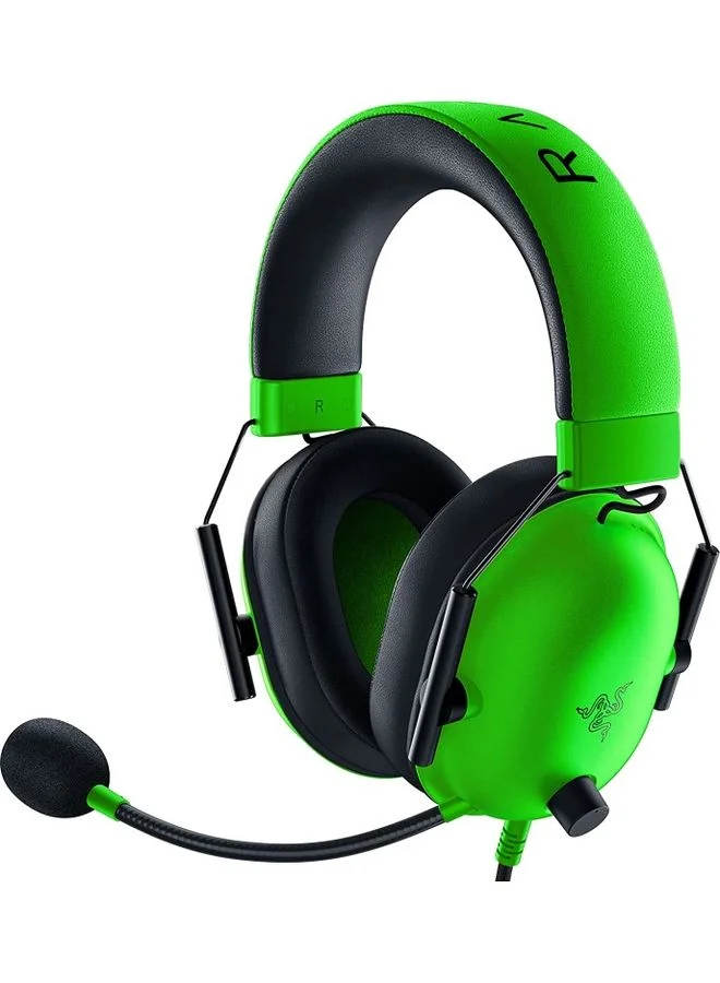Premium Wired Esports Gaming Headset with 7.1 Surround Sound and Noise Cancelling Microphone (Green, 240g) weyto